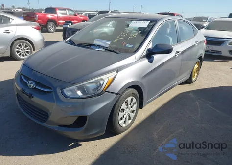 2016 Hyundai Accent Se из США, поврежденный, VIN KMHCT4AE3GU002457